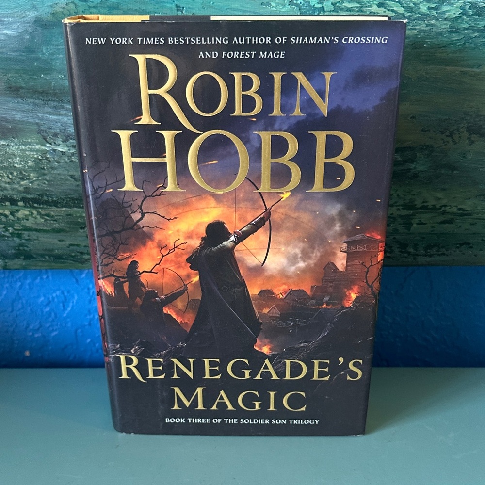 Hard Back Renegade's Magic Book The Soldier Son Trilogy